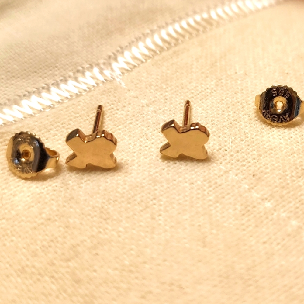 JA 14K GOLD EARRINGS